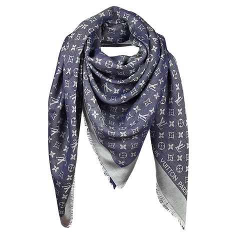 louis vuitton blue scarf price|louis vuitton head scarf women.